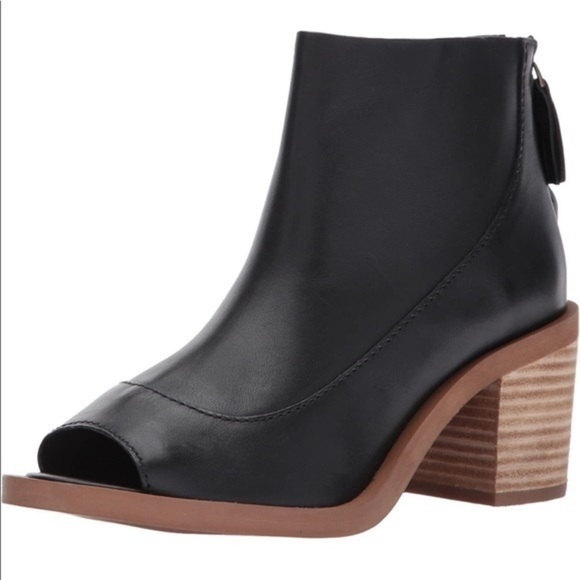 Kelsi Dagger Brooklyn Lenox Peep-Toe Booties - Picture 4 of 8